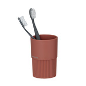 Gobelet porte-brosse à dents Sealskin Brave rose foncé autoportant