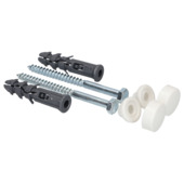 Sanivesk potschroeven wit 2 stuks