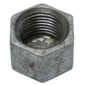 Sanivesk eindstop draad 1/2"F buigzaam gietijzer