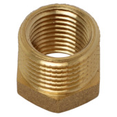 Réduction filetée Sanivesk 3/8"M x 1/4"F laiton