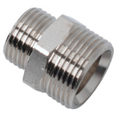 Réduction filetée Sanivesk 3/4"M x 1/2"M chromé