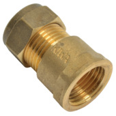 Sanivesk knelkoppeling recht overgang 12 mm x 1/2"F