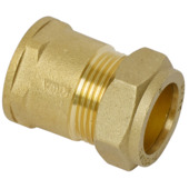 Sanivesk knelkoppeling recht overgang 22 mm x 3/4"F