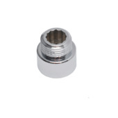 Sanivesk kraanverlengstuk 1/2"F x 1/2"M 15 mm chroom