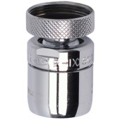 Sanivesk straalregelaar zwenkbaar M22F chroom