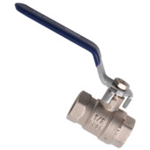 Sanivesk kogelkraan hendel 1/2"F x 1/2"F chroom