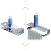 Panier de douche/porte-serviettes Tiger Caddy chromé