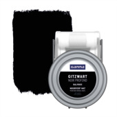 Testeur de couleur peinture murale GAMMA 55ml noir profond