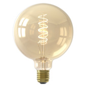 Ampoule globe dorée à filament Calex LED E27 3.8W 250 Lm dimmable