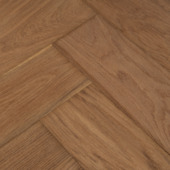 Kleurstaal Parket Visgraat Geolied Eiken naturel