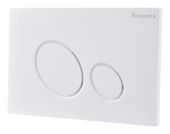 Bedieningspaneel X10 glanzend wit voor inbouwreservoir UP100