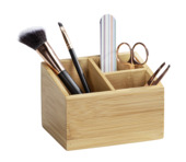 Organiseur 3 compartiments Wenko Terra bambou