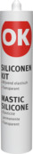 OK Siliconenkit transparant 290 ml