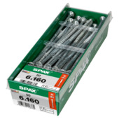 Spax schroef T-Star Plus geel 6x160 mm 50 stuks