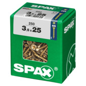 Spax schroef pozi geel 3,5x25 mm 250 stuks