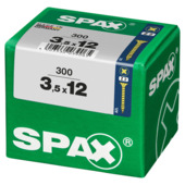 Spax schroef pozi geel 3,5x12 mm 300 stuks