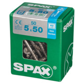 Vis inox A2 T-Star Spax 5x50 mm 50 pièces