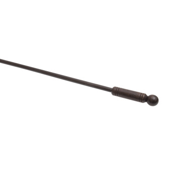 RR gordijn trekstang 125cm RVS | Rails & Roedes