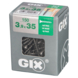 Spax Gix schroef voor gipsplaat op hout type B 3,9x35 mm 150 stuks