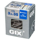 Vis à placoplâtre type D Gix Spax 3,5x35 mm 175 pièces