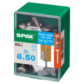 Vis de raccord Spax 8x50 mm 25 pièces