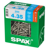 Vis inox A2 T-Star Spax 4x35 mm 200 pièces