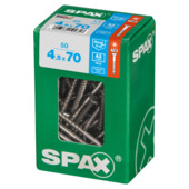Vis T-star Spax inox A2 plus 4,5x70 L 50 pièces