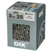 Spax Gix gipsplaatschroef op staander type A 3,9x25 mm 600 stuks