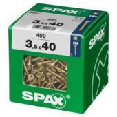 Spax schroef pozi geel 3,5x40 mm 400 stuks