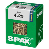 Spax schroef pozi yellox 4x25 mm 200 stuks