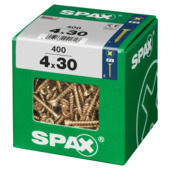 Spax schroef pozi geel 4x30 mm 400 stuks