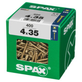 Spax schroef pozi geel 4x35 mm 400 stuks