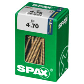 Vis PZ Spax jaune 4x70 mm 50 pièces