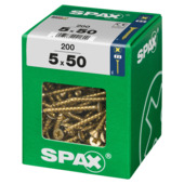Spax schroef pozi geel 5x50 mm 200 stuks