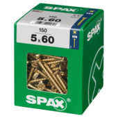 Spax schroef pozi geel 5x60 mm 150 stuks