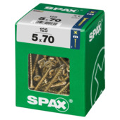 Spax schroef pozi geel 5x70 mm 125 stuks
