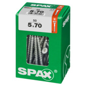 Spax schroef T-Star Plus geel 5x70 mm 50 stuks