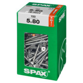 Vis T-Star Plus Spax jaune 5x80 mm 150 pièces