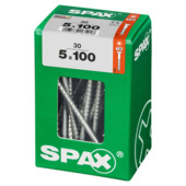 Vis T-Star Plus Spax jaune 5x100 mm 30 pièces