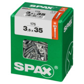 Vis T-Star Plus Spax jaune 3,5x35 mm 175 pièces