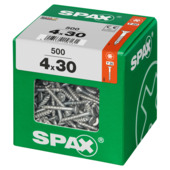 Spax schroef T-Star Plus geel 4x30 mm 500 stuks