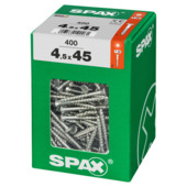 Spax schroef T-Star Plus geel 4,5x45 mm 400 stuks