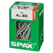 Spax schroef T-Star Plus geel 4,5x60 mm 50 stuks