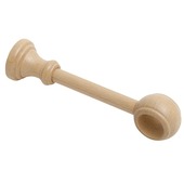 Your Choice Natural steun deko 18 cm lichteiken 28 mm 1 stuk