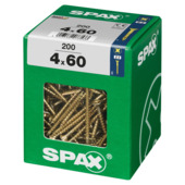 Spax schroef pozi yellox 4x60 mm 200 stuks