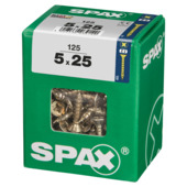 Vis Pozi Yellox Spax 5x25 L 125 pièces