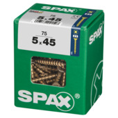 Spax schroef Pozi Yellox 5x45 L 75 stuks