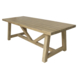 Eettafel Lugo hout light teak-look