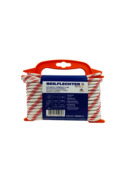 Atlantic Compact lijn voorgerekt 6 mm 10 m wit/rood