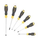 Jeu de tournevis Stanley Cushiongrip 6 pièces